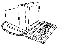 picture of a TI924 terminal