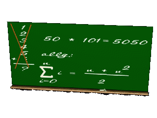 50 * 101, also (1 + 100) + (2 + 99) + ...  allgm.: (n+n^2)/2
